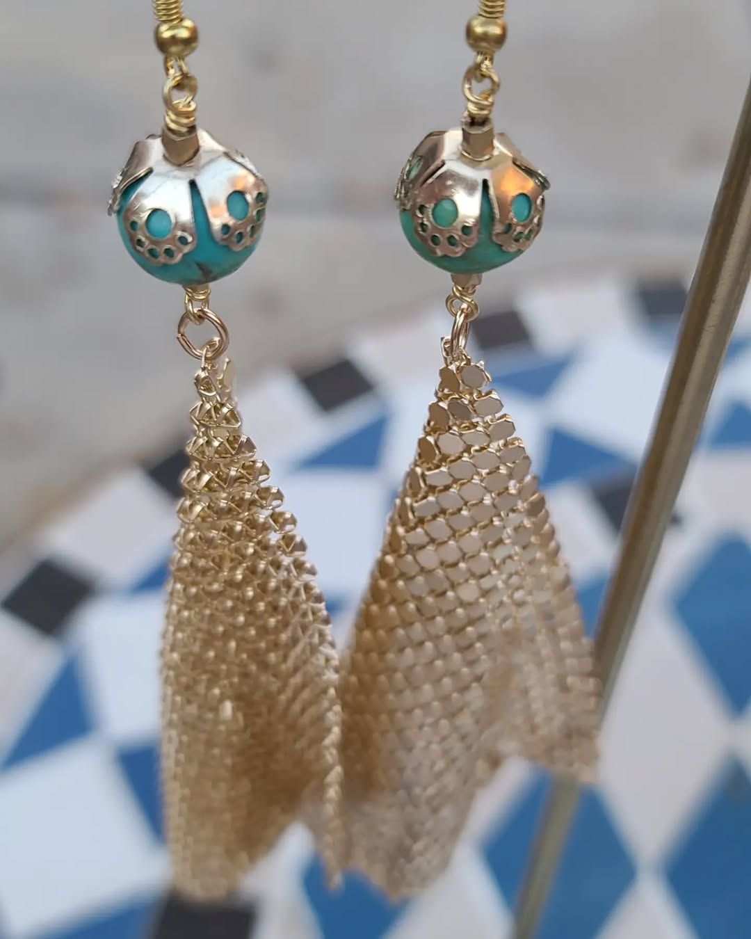 Gold Turquoise Sheets Thumbnail 1